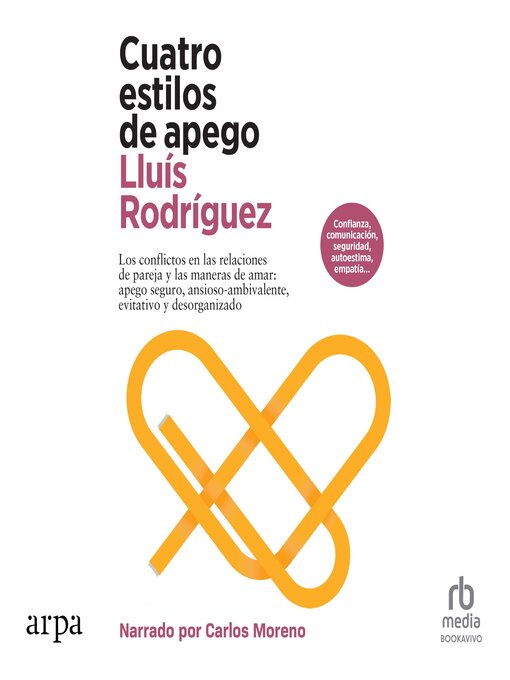 Cover image for Cuatro estilos de apego 